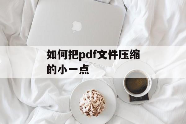 如何把pdf文件压缩的小一点