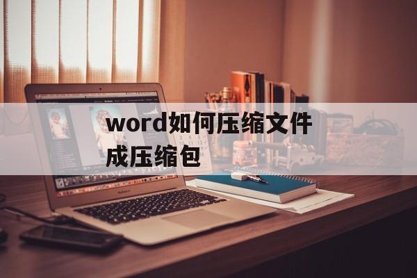 word如何压缩文件成压缩包