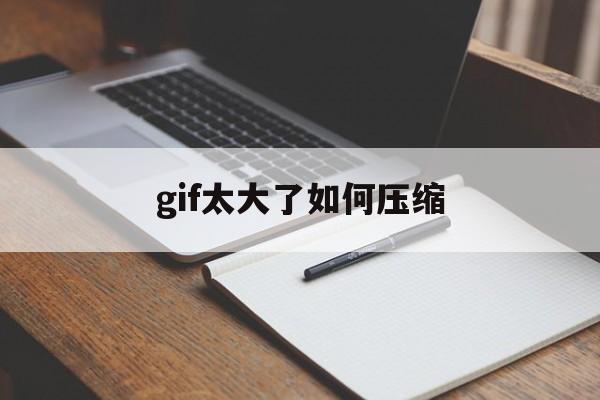 gif太大了如何压缩