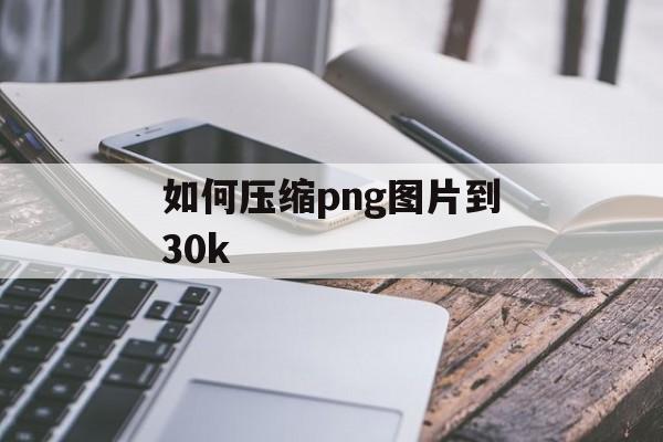 如何压缩png图片到30k